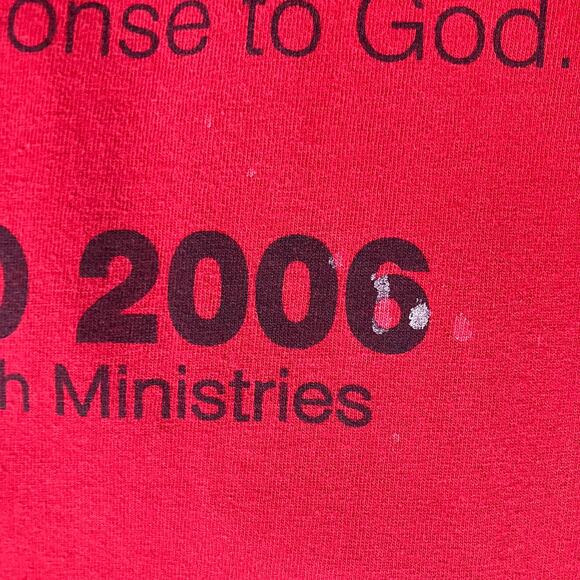 2006 Tools for Worship Mexico Ministries Double Sided T-shirt - Picture 7 of 8
